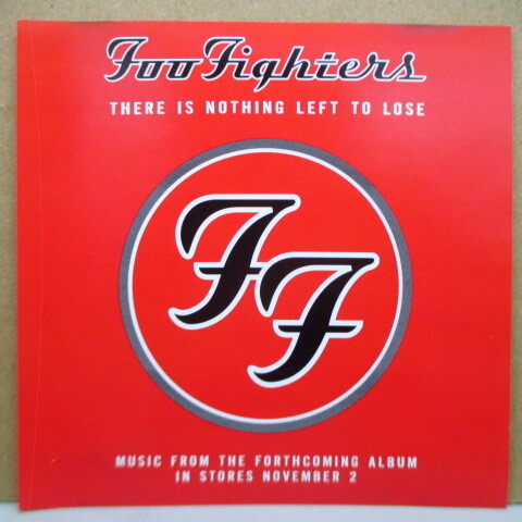 FOO FIGHTERS(フー・ファイターズ)-There Is Nothing Left To Lose (US プロモ CD) '99年3rdアルバム・サンプラーCD拍卖