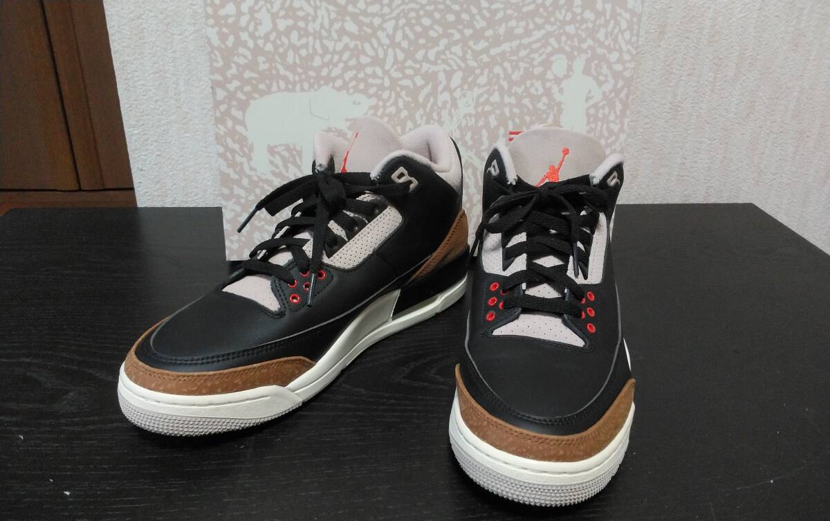 NIKE AIR JORDAN 3 RETRO DESERT CEMENT エアジョーダン3 デザート セメント CT8532-008 27cm拍卖