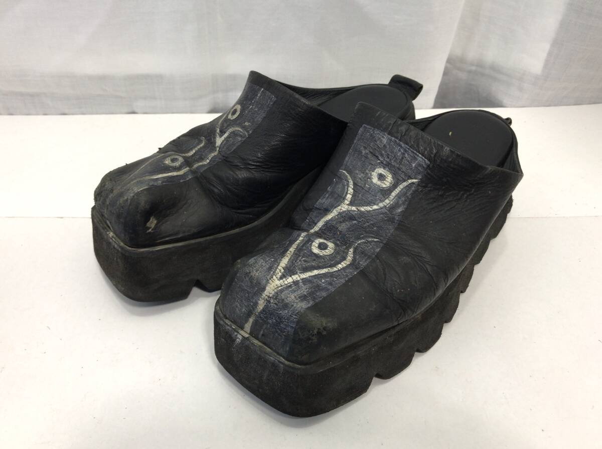 PURO シューズ ブーツ サンダル ブラック計 36 23cm G14拍卖