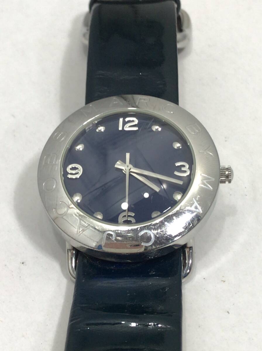 MARC BY MARC マークバイマークジェイコブス 腕時計 MBM1137 ブルー 不動 動作未確認 C7拍卖