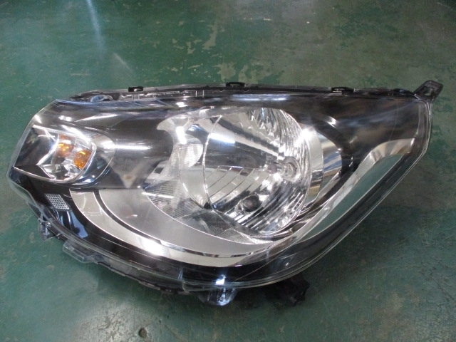 ニッサン デイズ B21W ヘッドライト 左側のみ W1046L ハロゲン レンズ割れ無拍卖