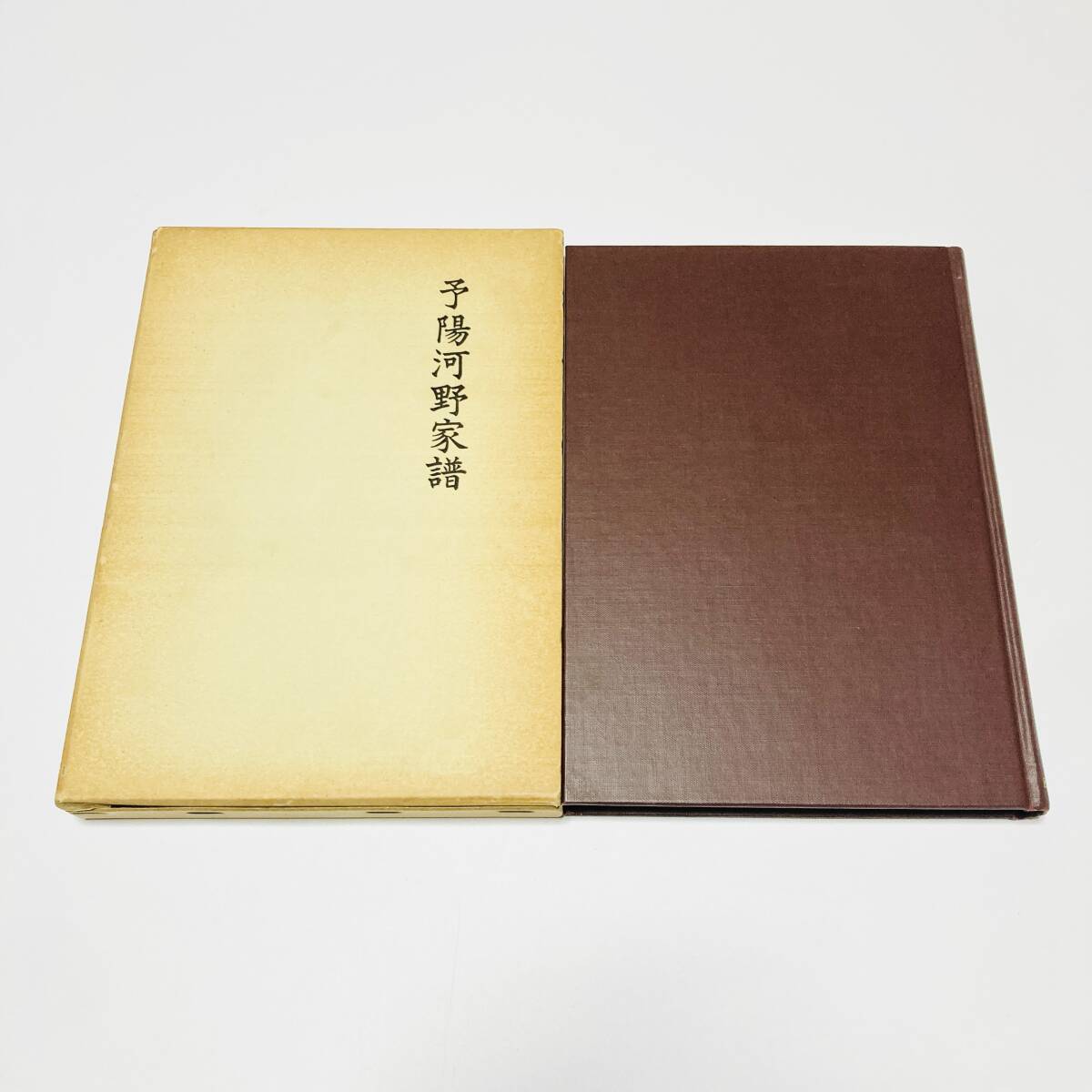 【貴重】予陽河野家譜/ 景浦勉校訂 昭和55年刊行 歴史図書社 伊予国 河野氏 中世 日本史 歴史拍卖