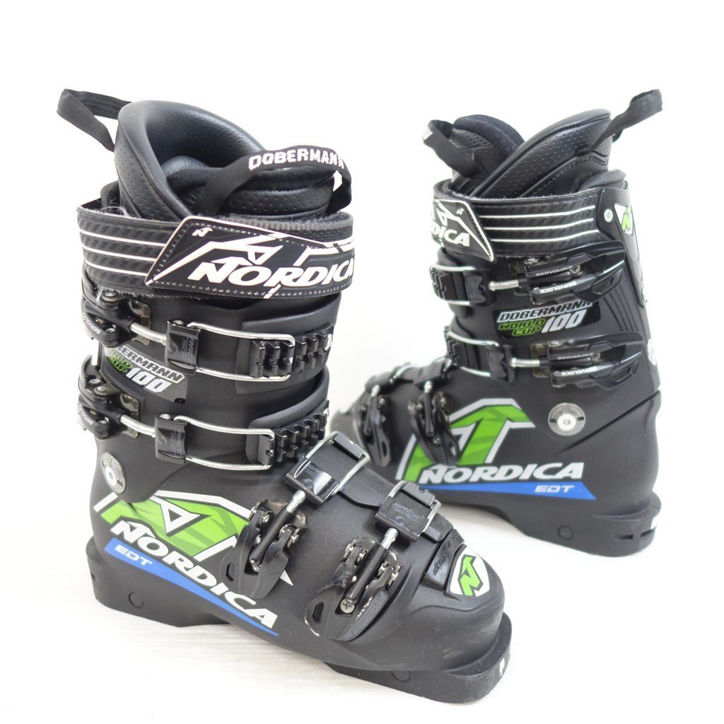 中古 14/15 NORDICA DOBERMANN WORLDCUP EDT 100 22-22.5cm/ソール長270mm スキーブーツ ノルディカ ドーベルマン ワールドカップ拍卖