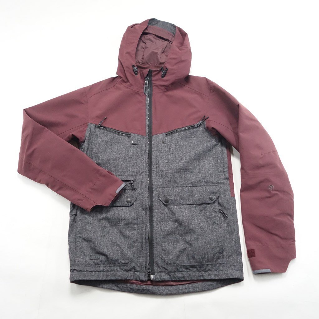 中古 18/19 RIDE Strata HD 15 メンズSサイズ スノーボードジャケットウェア ライド拍卖