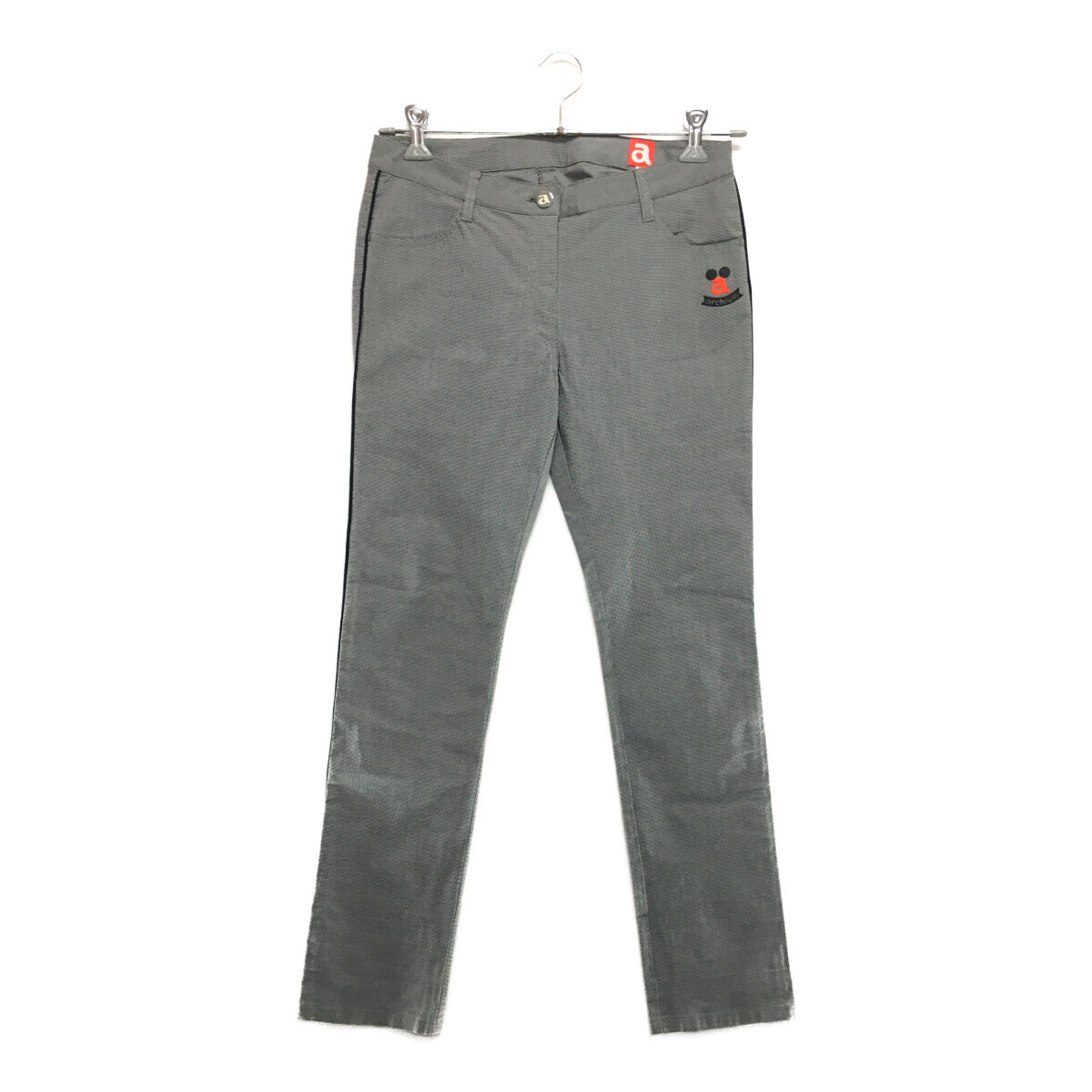 coco 中古【SALE】アルチビオ archivio レディース パンツ 40(L) グレー系 千鳥格子 春夏 レターパックプラス発送可 98399拍卖