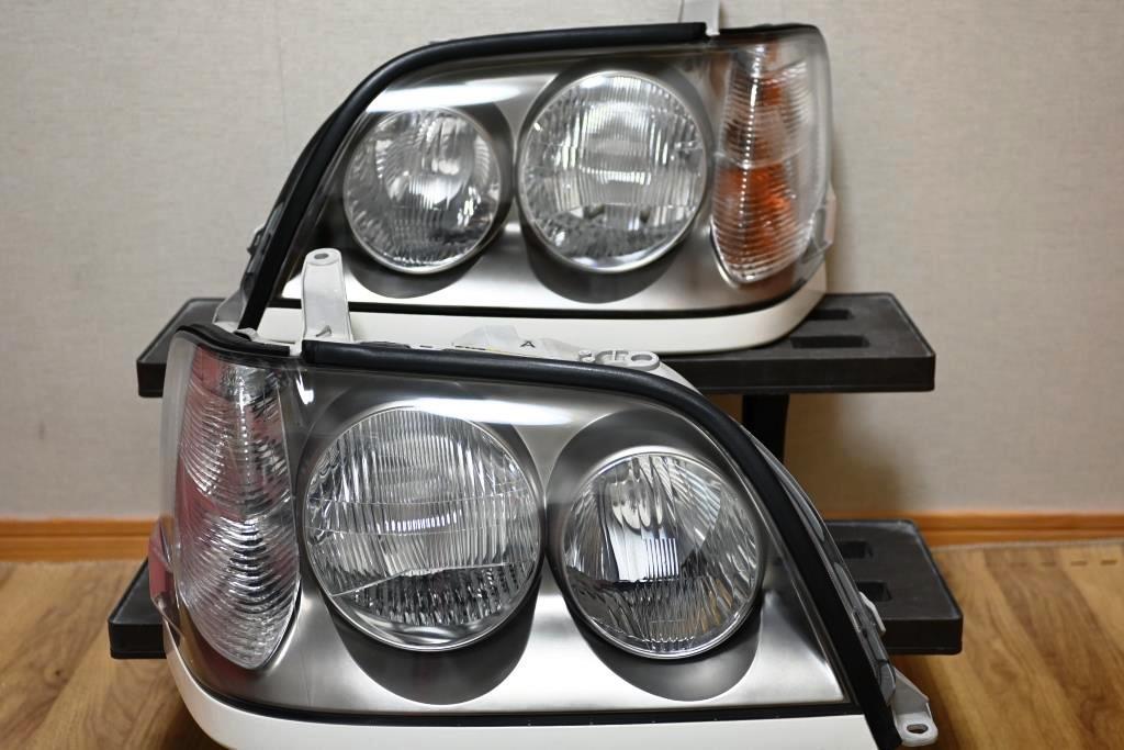 極上品 劣化無 JZS171 JZS173 JZS175 JZS179 17系 クラウン プレミアム HID ヘッドライト 左右 セット 付属完備 ② KOITO 30-280 A拍卖