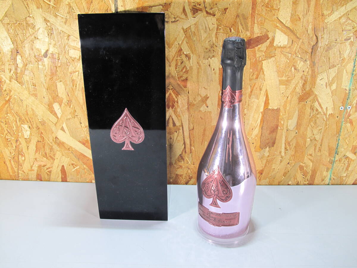 【ディスプレイボトル/空きビン】ARMANDDEBRIGNAC/アルマンドブリニャック BRUT ROSE/スピードエース 現状品拍卖