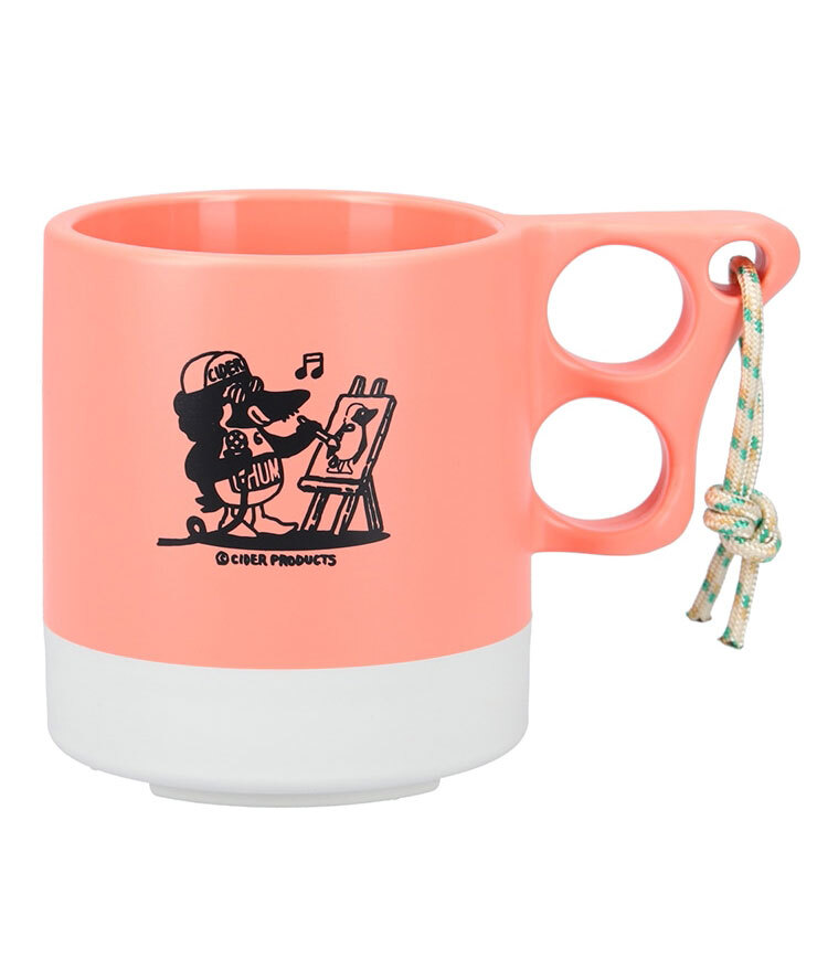 <Pink/LtGray>チャムス CHUMS かせきさいだぁ Camper Mug Cup かせきさいだぁ キャンパーマグカップ CH62-2164拍卖