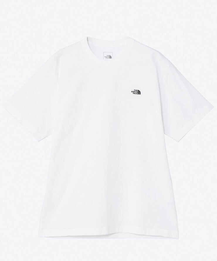 <Lサイズ><ホワイト>THE NORTH FACE ザ・ノース・フェイス ドライヌプシコットンティー FD Nuptse Cotton Tee NT32536拍卖