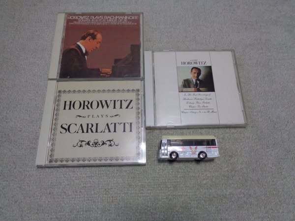 即♪CBS・ソニー廃盤:ホロヴィッツのベートーヴェン:悲愴他、スカルラッティ、ラフマニノフ(^^♪CD初期32DC盤3枚まとめて拍卖