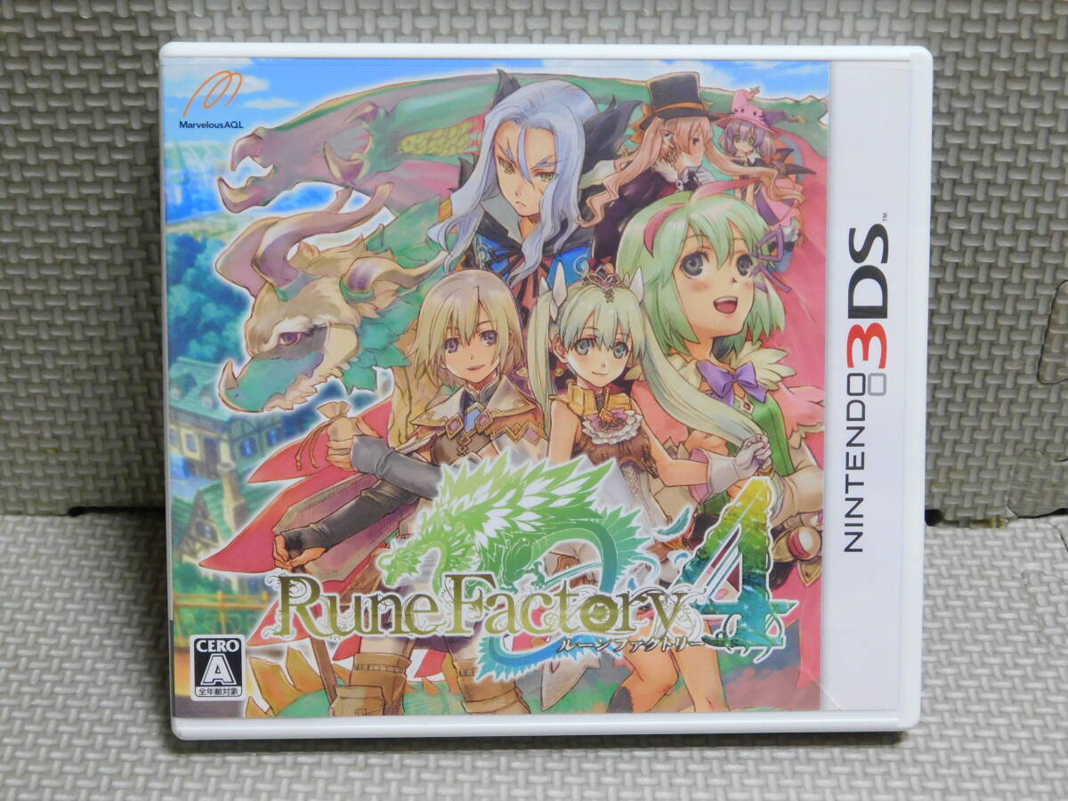 Rう226 3DSソフト ルーンファクトリー4  8本まで同梱可拍卖