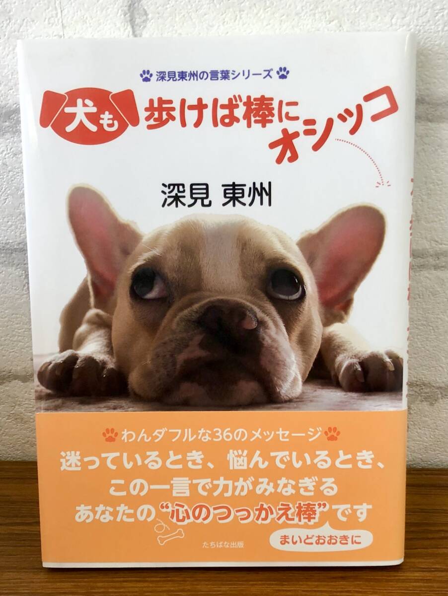 【中古本】犬も歩けば棒にオシッコ/著:深見東州〈犬好きの人にオススメ♪〉拍卖