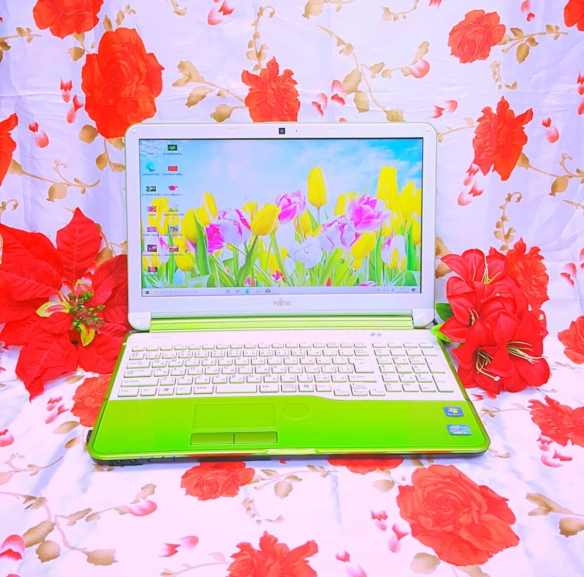 新型Win11搭載/2世代爆速Core-i7/レアグリーン富士通/DVD焼き/新品マウス/新品SSD512GB/ソフト多数/ZOOM/オフィス/便利なソフト多数拍卖