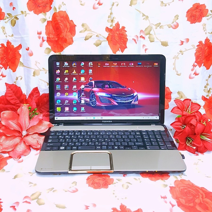 極上品/爆速SSD256GB/3世代Celeron/DVD焼きソフト/ZOOM/新型Windows11搭載/Webカメラ拍卖