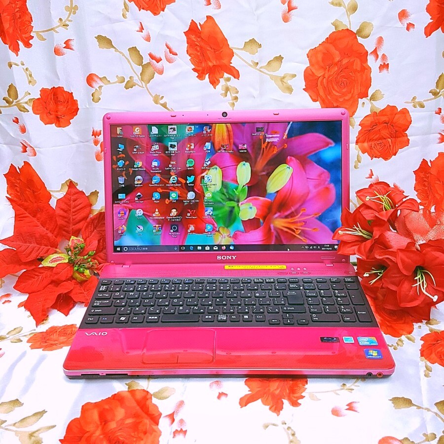 新型Windows11搭載/爆速Core-i5/大人気/ピンク色SONY VAIO/オフィス/ピンク色/ソフト多数/新品SSD256GB/新品マウスサービス拍卖