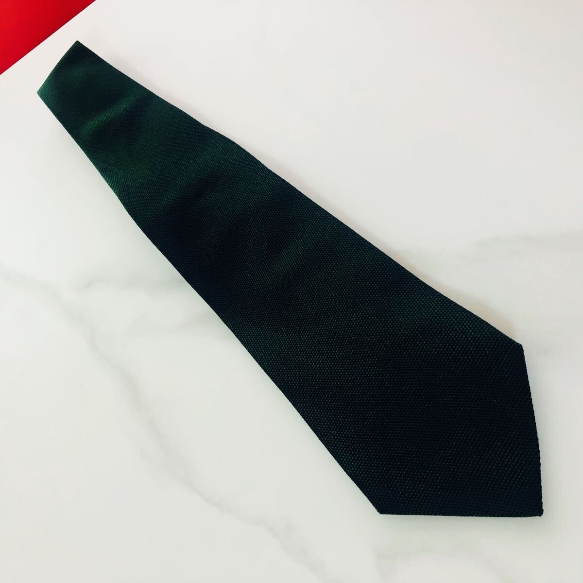 ◆◆◆グッチ ネクタイ シルク100 グリーン 正規品 未使用拍卖