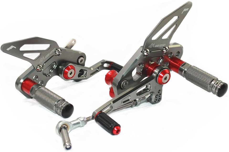 数量限定特価 カワサキ Z125 pro 2016~2022 バックステップ 4ポジション調整 Z125PRO グレー拍卖