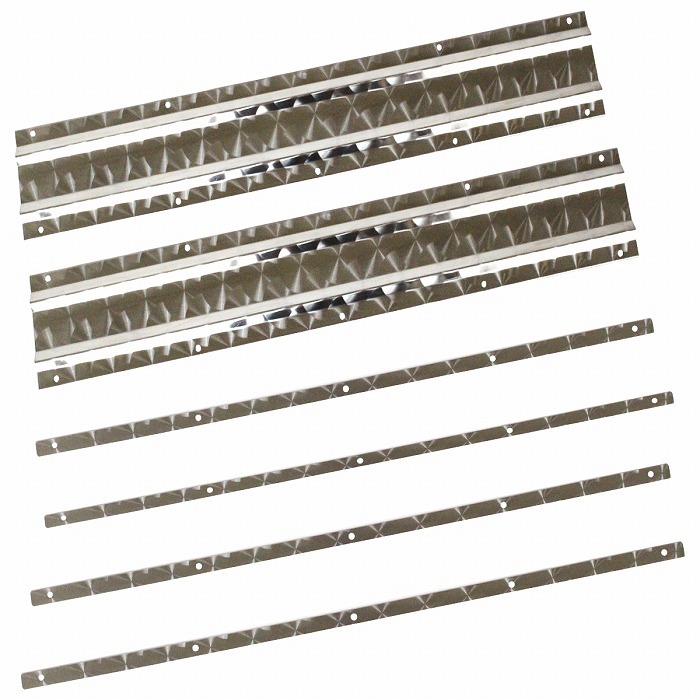 泥除けステー ウエイト ステンレス製【600mm/60cm ウロコ柄】厚さ1mm トラック用 2t/4t/10t 泥除けマット マッドガード 取付け 固定 金具拍卖