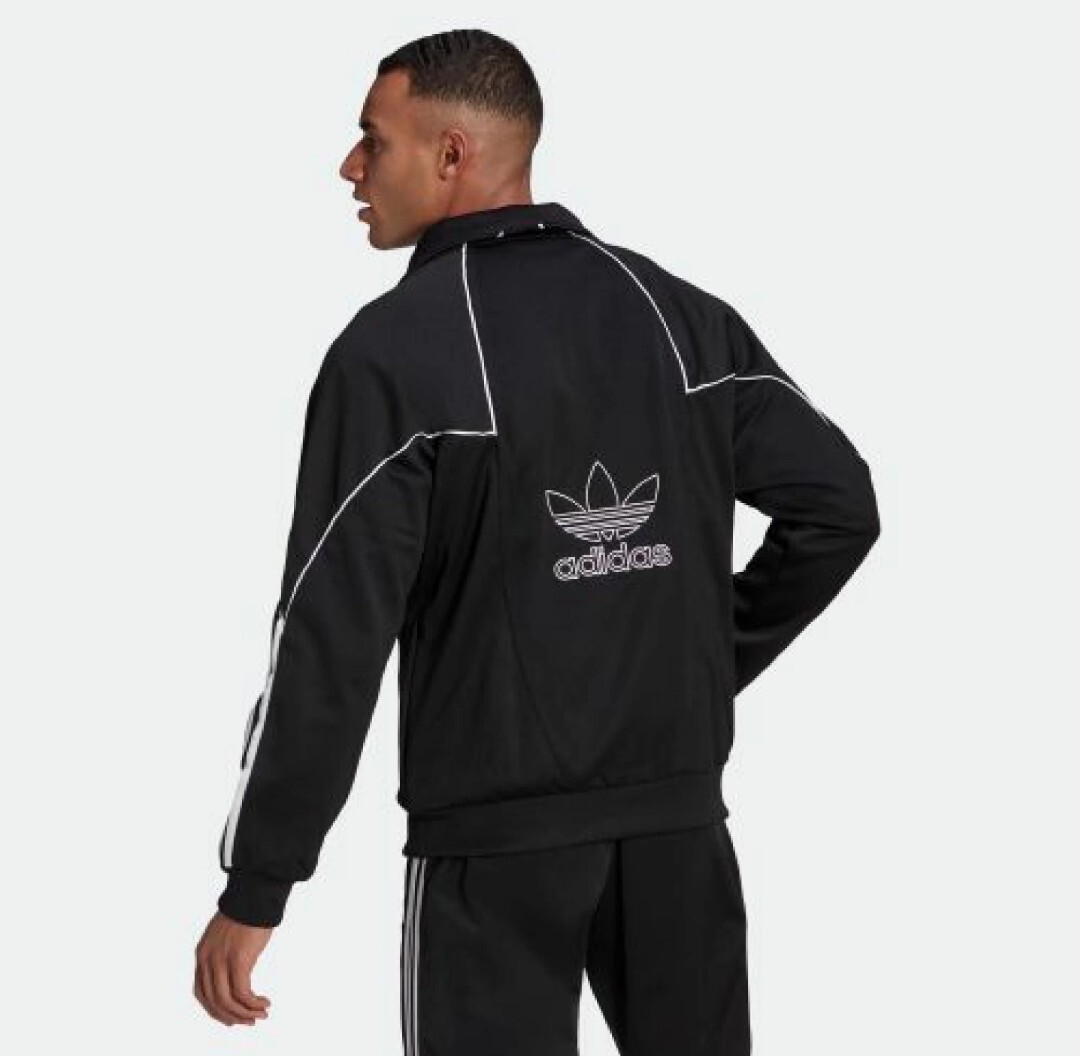 新品 メンズ セットアップ (アディダスオリジナルス) ビッグトレフォイル アブストラクト トラックジャケット GE0809 パンツ GE6236 S拍卖