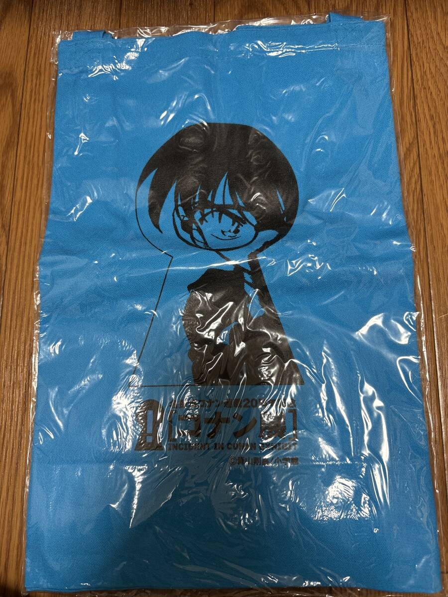 名探偵コナン 青山剛昌 原画展 コナン展 20周年 トートバッグ 未使用未開封品 江戸川コナン 原作柄拍卖