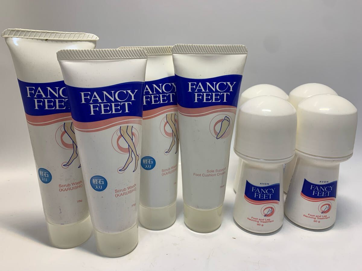ファンシー フィート ジェル洗浄剤・クリーム・トリートメント8本セット拍卖