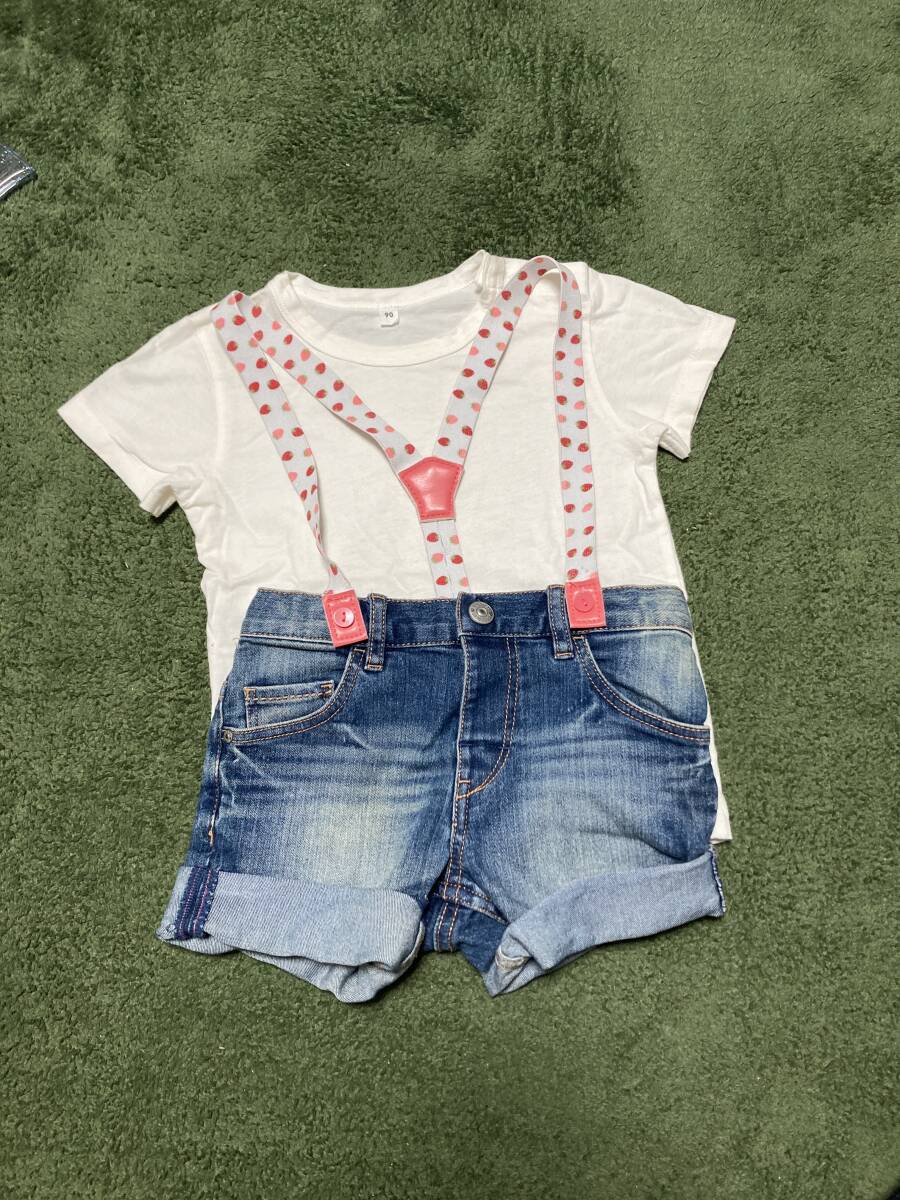 baby gap キッズ ショートパンツ デニム 12-18month 女の子拍卖