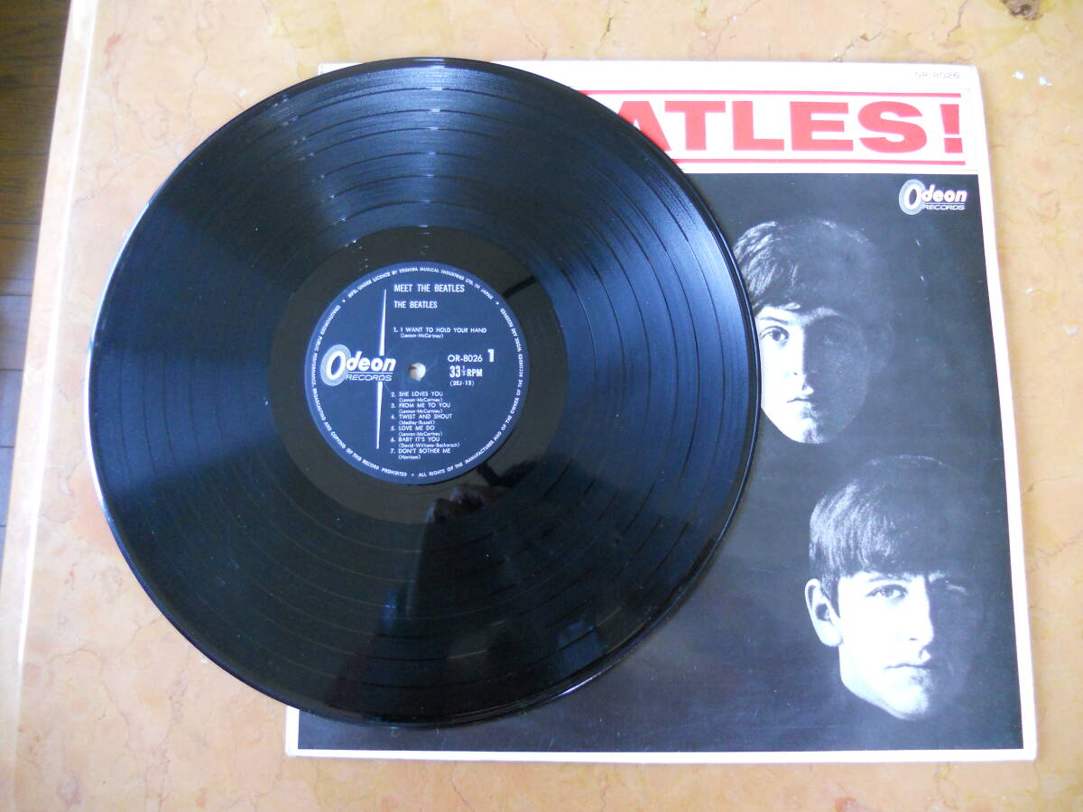 ビートルズ オデオン黒盤 レア拍卖
