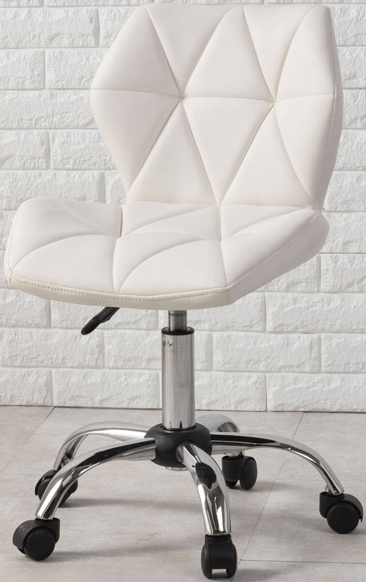 FL DC CC 1脚 ダイニングチェア ホワイト カウンターチェア拍卖