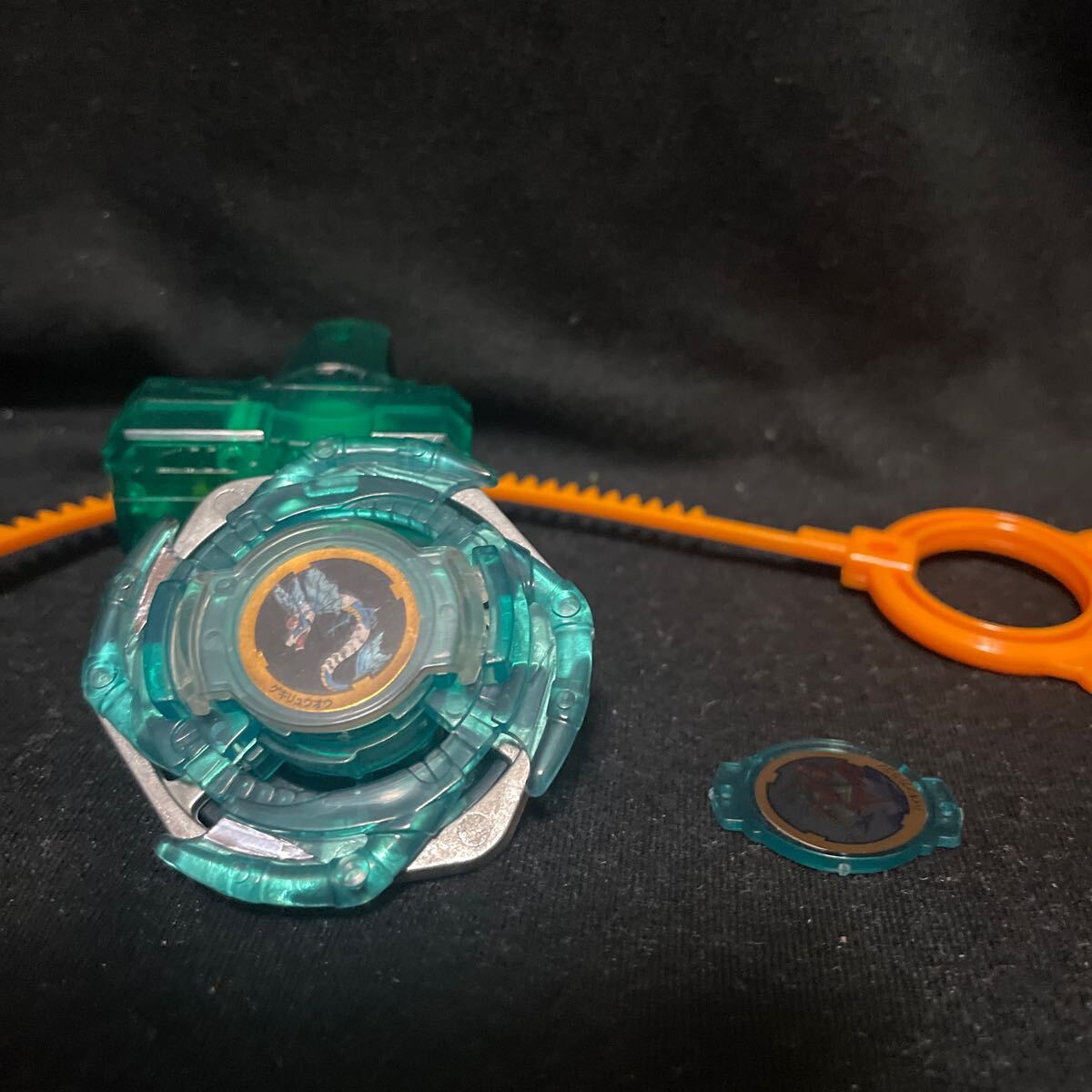 TAKARA 旧 爆転シュート ベイブレード ゲキリュウオウ beyblade 初代 タカラ シューター ワインダー 状態良好拍卖
