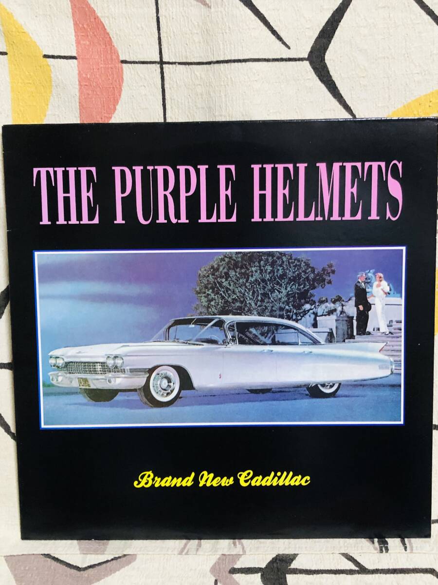 ★アナログレコード 貴重89年UKオリジナル盤 ■パープルヘルメッツ/THE PURPLE HELMETS(ストラングラーズ)『BRAND NEW CADILLAC』 拍卖