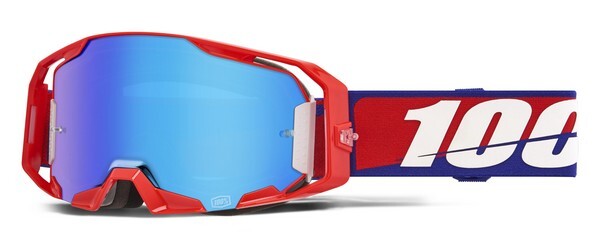 MXゴーグル 100% ARMATIC Best ブルーミラーレンズ モトクロス 正規輸入品 WESTWOODMX 25SP拍卖