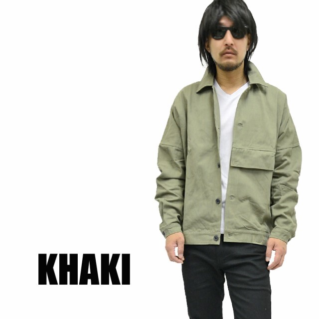 M65ドルマンスリーブ ブルゾン ミリタリージャケット ドルマンジャケット メンズ rv7706 新品 カーキ M拍卖