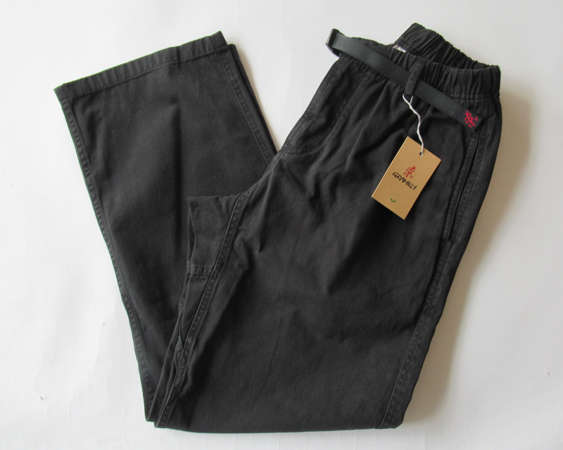 定番 GRAMICCI PANT STRAIGHT FIT サイズL ブラック ストレートフィットパンツ/グラミチイージーパンツ拍卖