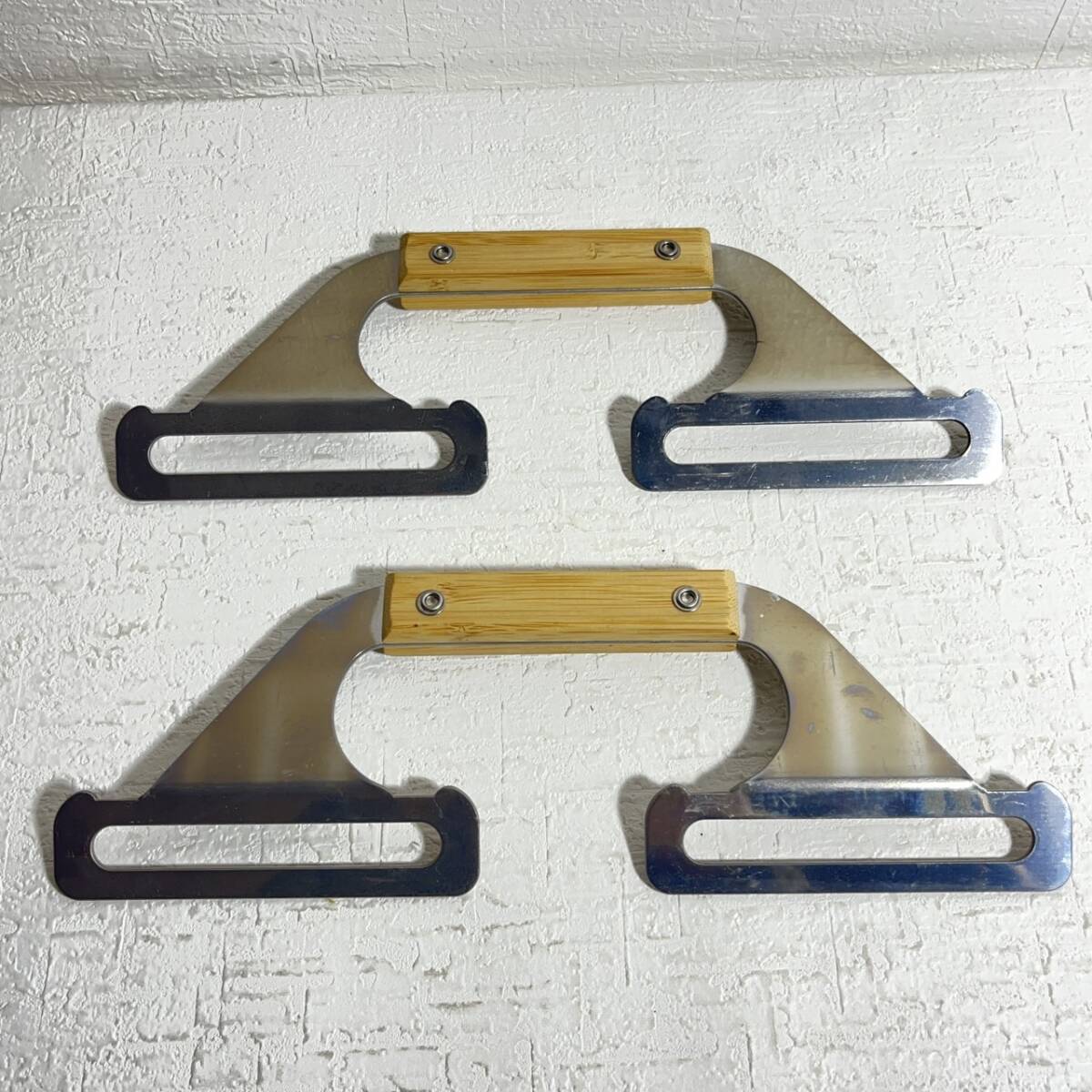 Snow Peak シェルコン25 ハンドル アウトドア キャンプギア シェルフコンテナ 純正ハンドルグリップ 2台 拍卖