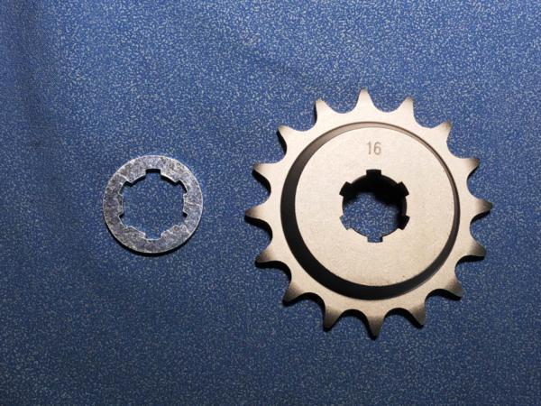 RZ250/350用 13ミリオフセットスプロケット 16丁 新品 【ゼス】拍卖