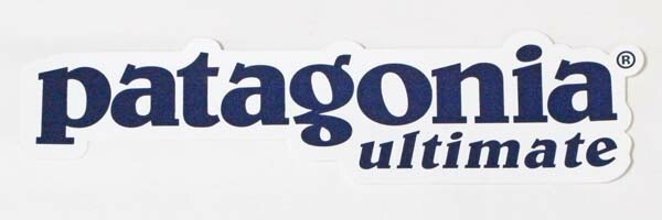 激レア パタゴニア アルティメット ステッカー 紺 PATAGONIA ULTIMATE STICKER ネイビー シール デカール コレクション カスタム 非売品拍卖