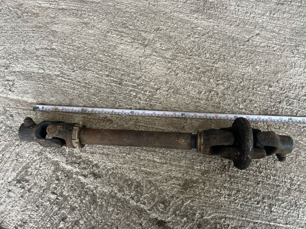 農機具トラクター部品パーツ ユニバーサルジョイント 最短全長約74cmヤンマー イセキ クボタ三菱 ヒノモト シバウラ等 適合機種不明拍卖