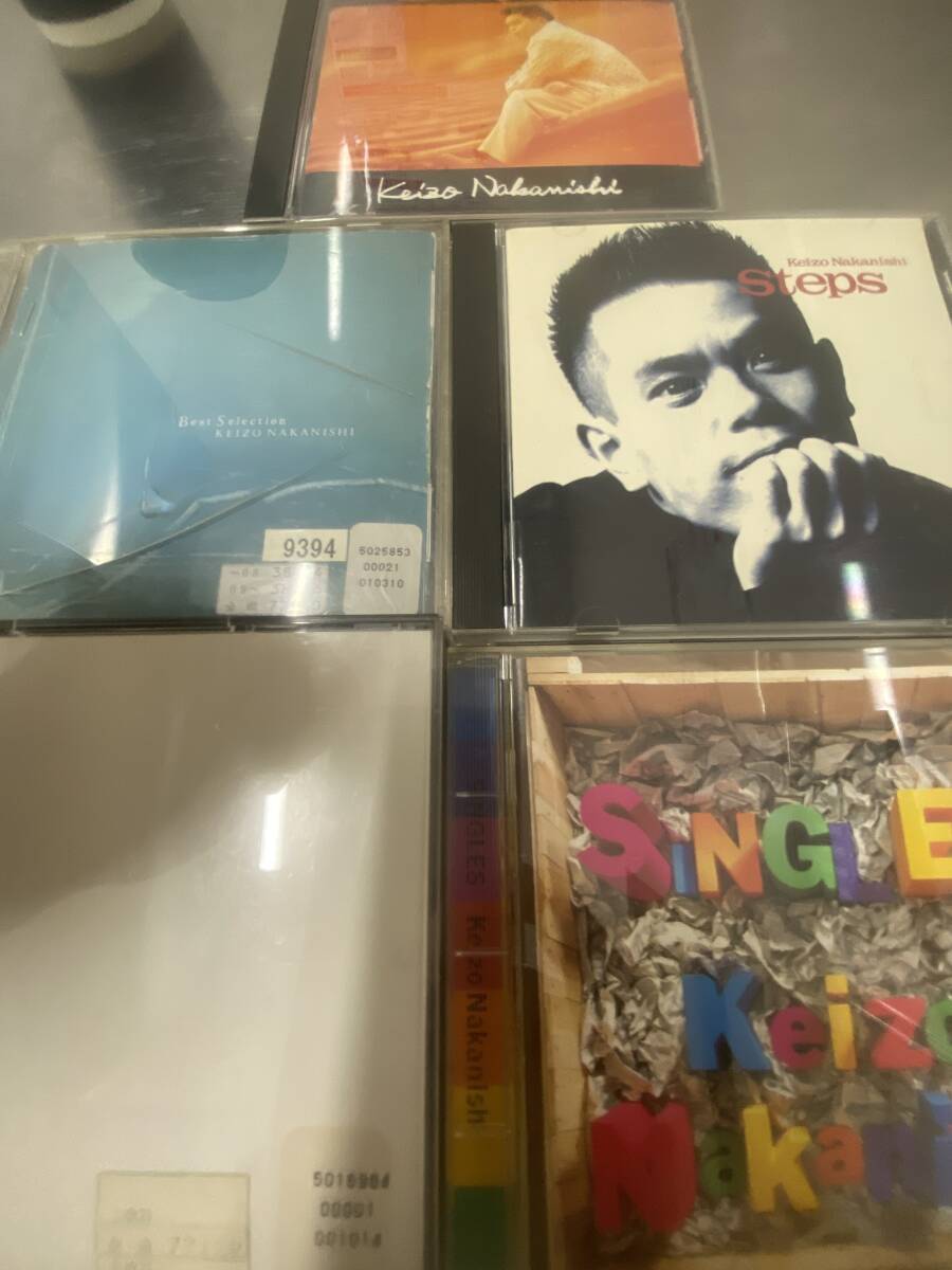 中西圭三 ベストアルバム 2CD KEIZO NAKANISHI SINGLES Ⅱ ベストアルバム CD SINGLES +アルバム CD 計5枚セット拍卖