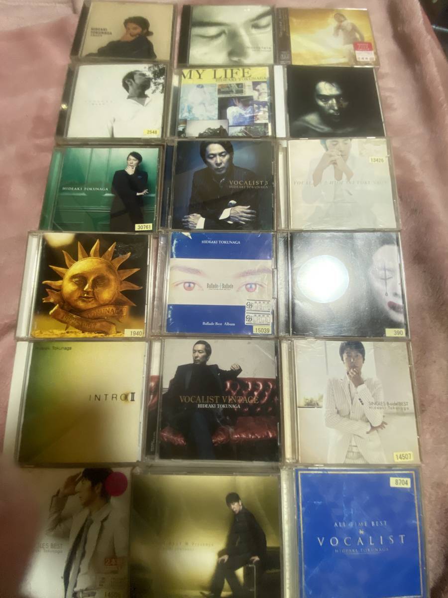 徳永英明 ALL TIME BEST 3CD+カバーベスト+カバーアルバム+バラード盤+セルフカバーベストアルバム+ベスト+アルバム+シングル 計18枚拍卖