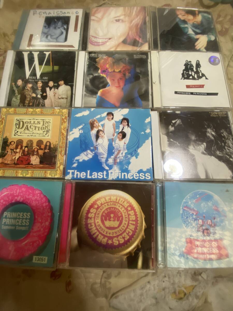 PRINCESS PRINCESS ベストアルバム+サマー、ウインターアルバム+アルバム 奥居香 アルバム 計12枚セット拍卖
