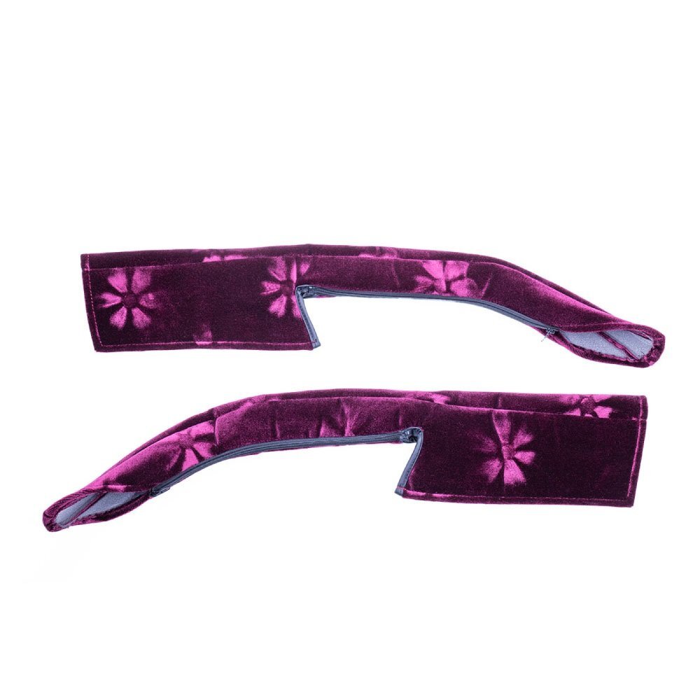 トラック用品 金華山 コスモス ドアハンドルカバー 運助SET ワインパープル 日野 エアループデュトロ ワイド H23.07~【送料800円】拍卖