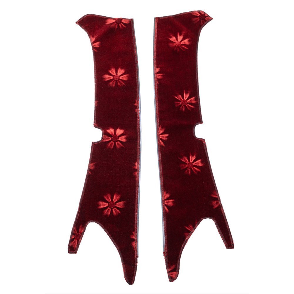 トラック用品 金華山 コスモス ピラーカバー ダークレッド いすゞ ファイブスターギガ H27/11~【送料800円】拍卖