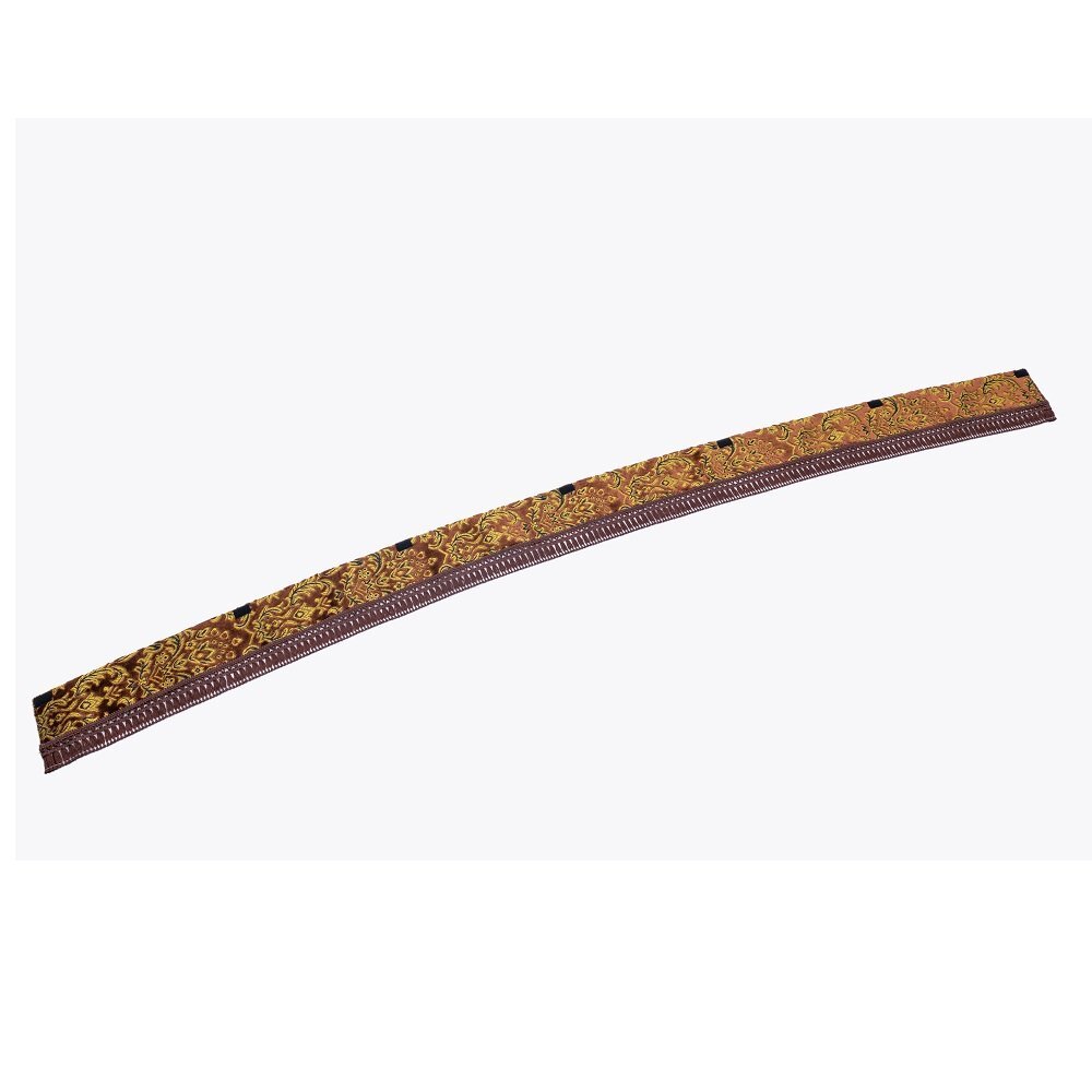 トラック用品 金華山 ベルサイユ フロントカーテン ストレート LL 2400mm ブラック/アクセサリー インテリア 内装【送料800円】拍卖