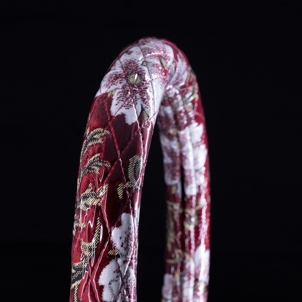 金華山 桜 シングルキルトハンドルカバー レッド 2HS(45-46cm)/グランドプロフィア /スーパーグレート 【送料800円】拍卖