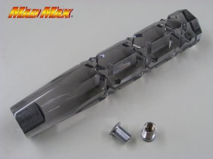 MADMAX トラック用品 クロスカット シフトノブ 220mm スモーク/MT ミッション車 ギアノブ デコトラ スピンナー スピナー内装【送料800円】拍卖