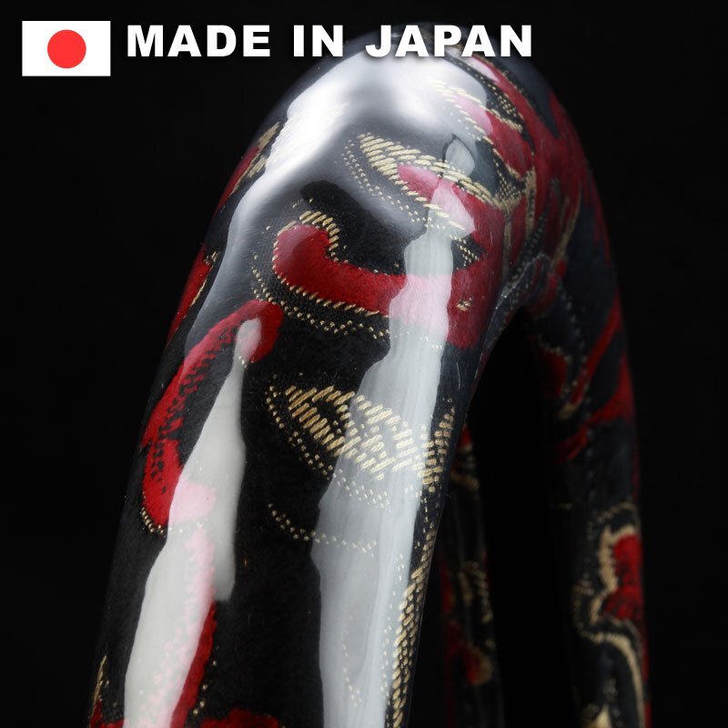 トラック内装 華恋 極太ハンドルカバー ビニール付 レッド 2HS/グランドプロフィア 17プロフィア【送料800円】拍卖