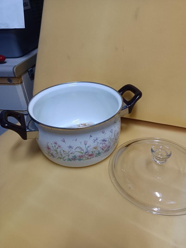 ホ-ロ- 両手鍋 ◆ 20㎝幅 3.6 ◆ 山博製 【保管 階内】拍卖