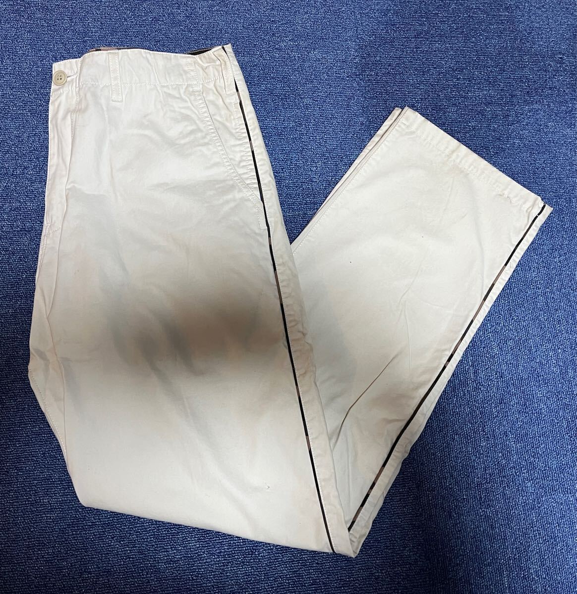 グッドイナフ GOODENOUGH チノ パンツ オフホワイト色系カモXL拍卖