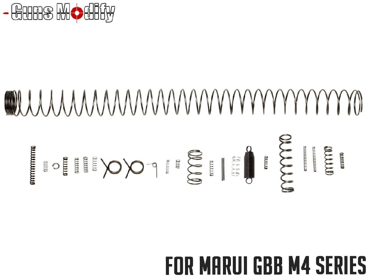 GM0289 Guns Modify M4MWS コンプリートスプリングセット拍卖