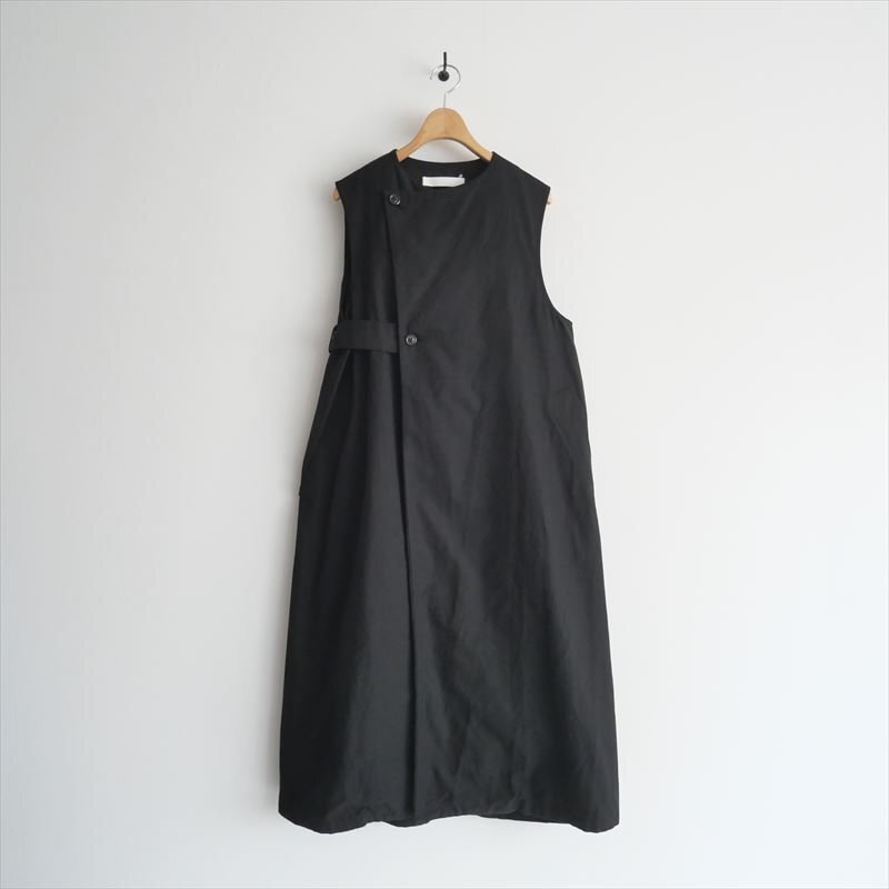 2024SS / LENSE レンズ / Vest Cotton Linen Oxford ベスト 1 / L13-V04 / 2411-0817拍卖